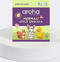 Aroha Kids Hurmalı Sütlü Çikolata 28 gr