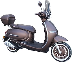 Arora Cappucino S50 50 cc Scooter Motosiklet Kahverengi