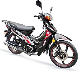 Arora Fırtına 50 Cub 50 cc Motosiklet Siyah