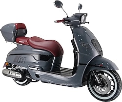Arora Malibu Pro 125 cc Scooter Motosiklet Gri
