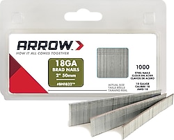 Arrow BN1832 50 mm 1000 Adet Profesyonel Kesik Başlı Çivi
