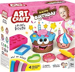 Art Craft Doğum Günü Hamur Seti 10 Parça 200 gr 03683