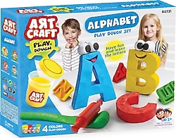 Art Craft Alfabe Oyun Hamuru Seti 224 gr 03731
