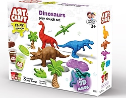Art Craft Dinozorlar Oyun Hamuru Seti 168 gr 03996