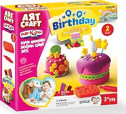 Art Craft Doğum Günü Oyun Hamuru Seti 150 gr 03575