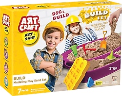 Art Craft İnşaat Kum Seti 600 gr 03949