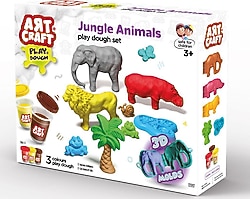 Art Craft Orman Hayvanları Oyun Hamuru Seti 168 gr 03997
