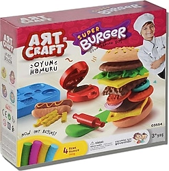 Art Craft Süper Burger Oyun Hamuru Seti 200 gr 03554