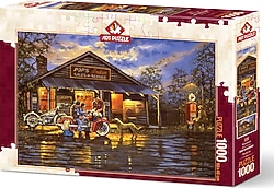 Art Puzzle Motosikletçi Puzzle 1000 Parça 5190