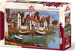 Art Puzzle Cerchıo Evleri İtalya Puzzle 1000 Parça 4232
