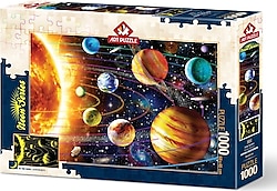Art Puzzle Güneş Sistemi Neon Puzzle 1000 Parça 5012