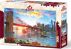Art Puzzle New York'ta Günbatımı Puzzle 1000 Parça 5185
