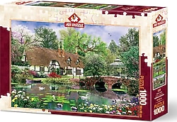 Art Puzzle Nilüfer Çiçekleri Puzzle 1000 Parça 5189