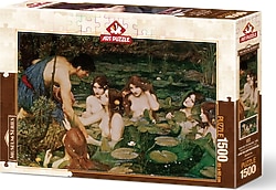 Art Puzzle Hylas ve Su Perileri 1896 Puzzle 1500 Parça 5377