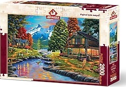 Art Puzzle İki Yaka Bir Orman Puzzle 2000 Parça 4575