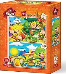 Art Puzzle Pepee Mesleğini Seçiyor 12 + 24 Parça Fiyatları