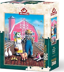 Art Puzzle Kedi Çiftliği Puzzle 260 Parça 5028