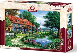 Art Puzzle Kuğulu Bahçe Puzzle 1500 Parça 4551