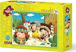 Art Puzzle Kızılderili Minikler 50 Parça 5598