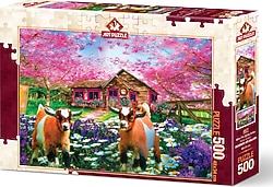 Art Puzzle Bahar Gelince Puzzle 500 Parça 4577