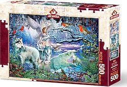 Art Puzzle Buzul Ormanı Puzzle 500 Parça 5073