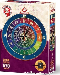 Art Puzzle Zodyak Saat Puzzle 570 Parça 5001