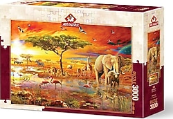Art Puzzle Afrika Safari 3000 Parça Puzzle 5529