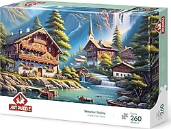 Art Puzzle Ahşap Evler Vadisi 260 Parça Puzzle 40265