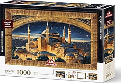 Art Puzzle Ayasofya 1000 Parça Çerçeveli Puzzle 5667