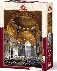 Art Puzzle Ayasofya Camii'nde İlk Namaz 1000 Parça Puzzle 5252