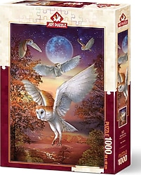 Art Puzzle Ayışığı Baykuşları 1000 Parça Puzzle 5273