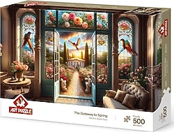 Art Puzzle Bahara Açılan Kapı 500 Parça Puzzle 40503