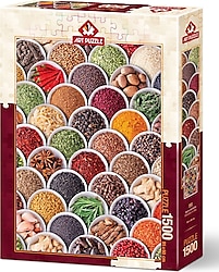 Art Baharatlar ve Otlar Puzzle 1500 Parça 5401