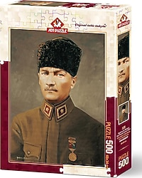 Art Puzzle Başkomutan Mareşal Gazi Mustafa Kemal Atatürk Puzzle 500 Parça 4158