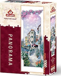Art Puzzle Çiçekler İçinde Venedik Panorama Puzzle 1000 Parça 4484