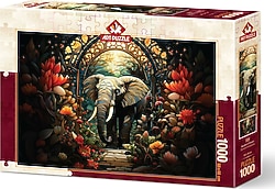 Art Çiçeklerin Koruyucusu Puzzle 1000 Parça 5254