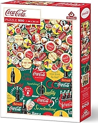 Art Puzzle Coca Cola Kapakların Yolculuğu 500 Parça Puzzle 5930