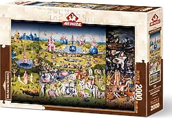 Art Puzzle Dünyevi Zevkler Bahçesi Hieronymus Bosch 2000 Parça Puzzle 5494