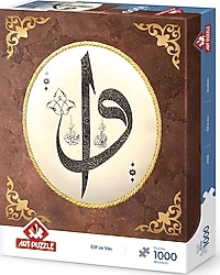 Art Elif ve Vav 1000 Parça Puzzle