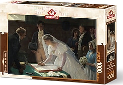 Art Evlilik İmzası 1000 Parça Puzzle 5246