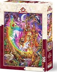 Art Puzzle Gökkuşağı Şatosu Puzzle 500 Parça 5075