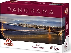Art Puzzle Golden Gate San Francisco 1000 Parça Panorama Puzzle 41103