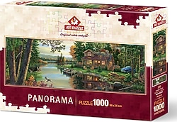 Art Puzzle Huzurun Resmi Panorama Puzzle 1000 Parça 4483