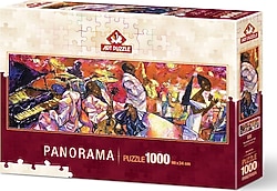 Art Puzzle Jazz'ın Renkleri Panorama Puzzle 1000 Parça 5352