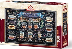 Art Kahve Zamanı Puzzle 1000 Parça 5274