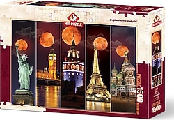 Art Puzzle Kanlı Ay Puzzle 1500 Parça 4548
