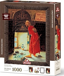 Art Puzzle Kaplumbağa Terbiyecisi 1000 Parça Çerçeveli Puzzle 5663