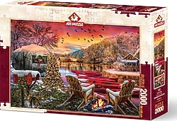 Art Puzzle Karavan Kampı Puzzle 2000 Parça 5472