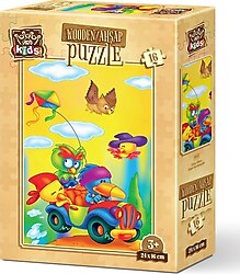 Art Kids Çılgın Uçurtmacılar 16 Parça Ahşap Puzzle