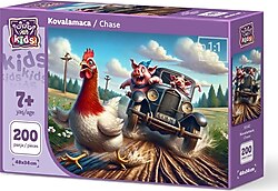 Art Kids Kovalamaca 200 Parça Puzzle 35542